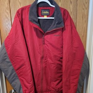 Cabela's Season Red Men's Mid Weight Jacket NWT